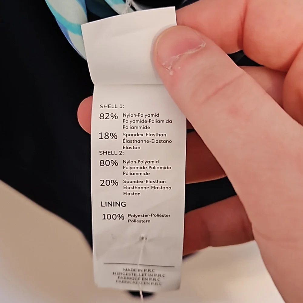 Cupshe Floral And Navy Halter Top  one Piece Swimsuit. NWT - Picture 5 of 6